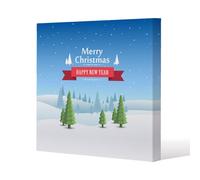 Andrew Lee Merry Christmas Cover Art (Canvas) / 120X 120 X 4Cm