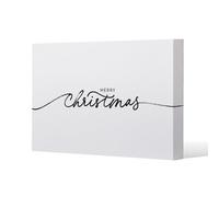 Andrew Lee Merry Christmas Hand Drawn Lettering (Canvas) / 152 X 101 X 4Cm