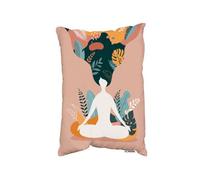 Andrew Lee Mindfulness, Meditation And Yoga Woman (Cushion) / 30Cm X 45Cm