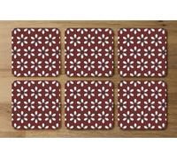 Andrew Lee Modern Decorative Floral Pattern (Coaster) / Default Title