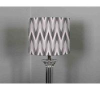 Andrew Lee Modern Geometric Background With Zigzags (Ceiling & Lamp Shade) / 45Cm X 26Cm / Ceiling Shade