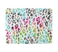 Andrew Lee Multi Coloured Leopard Spots (Blanket) / Default Title