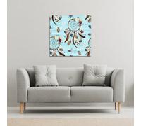 Andrew Lee Native American Tribe Decor (Canvas Print) / 90 X 90 X 4Cm