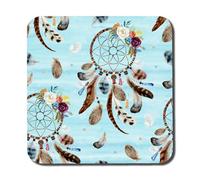 Andrew Lee Native American Tribe Decor (Coaster) / Default Title