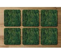 Andrew Lee Natural Green Moss (Coaster) / Default Title