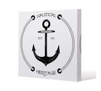 Andrew Lee Nautical Anchor (Canvas Print) / 127 X 127 X 4Cm
