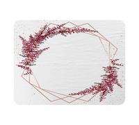 Andrew Lee Pink Flower And Geometric Shapes (Blanket) / Default Title