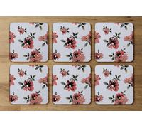 Andrew Lee Pink Flowers (Coaster) / Default Title