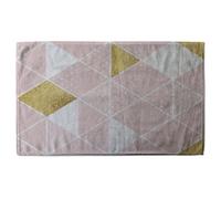 Andrew Lee Pink & Gold Geometric (Kitchen Towel) / Default Title