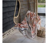 Andrew Lee Pink Rippled Marble (Blanket) / Default Title