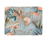 Andrew Lee Pink Tropical Flowers (Blanket) / Default Title