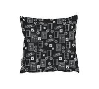 Andrew Lee Press And Media Symbols (Outdoor Cushion) / 60Cm X 60Cm