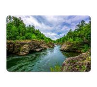 Andrew Lee River In Mountain Forest Landscape (Placemat) / Default Title