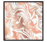 Andrew Lee Rose Gold Marble (Picutre Frame) / 20X20" / Grey