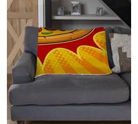 Andrew Lee Round Pizza Pop Art Retro (Blanket) / Default Title