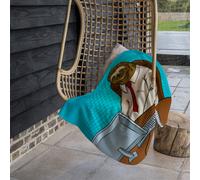 Andrew Lee Sloth Animal Office Worker Pop Art Retro (Blanket) / Default Title