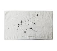 Andrew Lee Star Constellation Zodiac Aquarius (Bath Towel) / Default Title