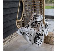 Andrew Lee Stylish Dinosaur Silhouettes (Blanket) / Default Title