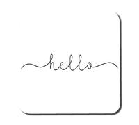 Andrew Lee Text Hello (Coaster) / Default Title
