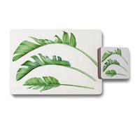 Andrew Lee Triple Botanical (Placemat & Coaster Set) / Default Title