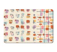 Andrew Lee Various Faces, Leaves And Flowers, Abstract Shapes (Placemat) / Default Title
