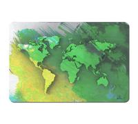 Andrew Lee World Map Yellow And Green (Placemat) / Default Title