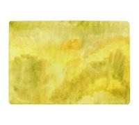 Andrew Lee Yellow Watercolour Rug / Medium: 80X150Cm