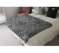 Andrew Lee Zebra Grunge Print (Blanket) / Default Title