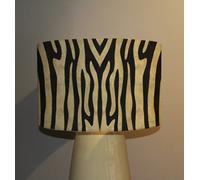 Andrew Lee Zebra Stripes In Gold Glitter (Ceiling & Lamp Shade) / 45Cm X 26Cm / Ceiling Shade