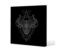 Andrew Lee Zodiac Taurus Geometric (Canvas) / 101 X 101 X 4Cm