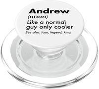 Andrew Like A Normal Guy Only Cooler Legend King First Name PopSockets PopGrip for MagSafe