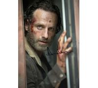 Andrew Lincoln - The Walking Dead Autographed Signed A4 Photo Print 3