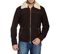 Andrew Lincoln The Walking Dead Rick Grimes Season 4 Real Suede Leather Jacket, Brown, XXXL