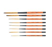 Andrew Mack Brush Andrew Mack Drag'n Fly By Ted Turner 8 Brush Set Series DF Sizes 0000-5