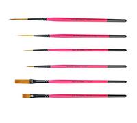 Andrew Mack Brush Andrew Mack/Jeral Tidwell Broken Pinkies 6 Brush Set With Synthetic Bristles