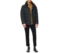 Andrew Marc Men's Mid Length Down Jacket, Black (Godwin), XXL