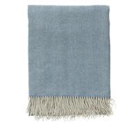 ANDREW MARTIN | Herringbone Throw in Duck Egg Blue | Luxurious Herringbone Throw | 200 x 150