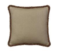 ANDREW MARTIN | Sanremo Almond - Two-tone Herringbone Cushion in Almond | Luxury Cushion from 55 x 55