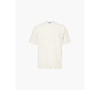 Andrew Mens Cream Bolt Logo-print Short-sleeve Cotton-jersey T-shirt M