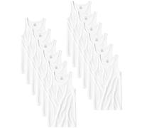 Andrew Scott Men's A Shirt Tanks | Cotton Tank Top Athletic Undershirts | Multi Packs & Colors, 12 Pack -White, 3XL Big