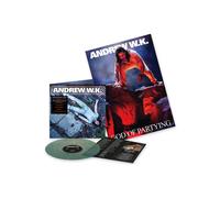 Andrew W.K. - God Is Partying Ltd. Clear Dark Green - Colored Vinyl + Poster