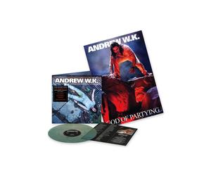 Andrew W.K. - God Is Partying Ltd. Clear Dark Green - Colored Vinyl + Poster