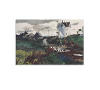 Andrew Wyeth ANDREW WYETH (3) Canvas Printing Famous Paintings, Wall Art Posters, Decorative Hanging Pictures Picture Print Canvas Poster Wall Paint Art Posters Decor Modern Home Artworks 08x12inch(20