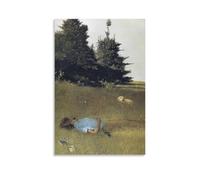 Andrew Wyeth Distant Thunder Prints Poster Canvas Painting Poster Wall Art Decorative Picture Prints Modern Decor 16x24inch(40x60cm)