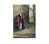 Andrew Wyeth Fine Artwork Poster The Red Coat Picture Canvas Wall Paint Arts Decor Modern Home Artworks 24x36inch(60x90cm)