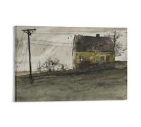 Andrew Wyeth Hans Herr Canvas Printing Famous Paintings, Wall Art Posters, Decorative Hanging Pictures Canvas Art Poster And Wall Art Picture Print Modern Family Decor Posters 20x30inch(50x75cm)