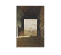 Andrew Wyeth Hay Day Canvas Printing Famous Paintings, Wall Art Posters, Decorative Hanging Pictures Canvas Poster Wall Art Picture Prints Hanging Photo Decor Home Posters Artworks 08x12inch(20x30cm)