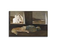 Andrew Wyeth Painter Masterpiece Poster Night Sleeper Artworks Picture Print Wall Art Painting Canvas Decor Homes Decorative 12x18inch(30x45cm)