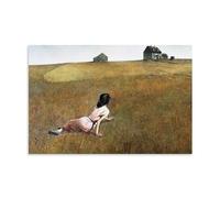 Andrew Wyeth Painter Works《Christina's World》Printed Posters Artworks Picture Print Wall Art Painting Canvas Gift Decor Homes Decorative 24x36inch(60x90cm)
