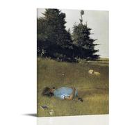 Andrew Wyeth Painter Works《Distant Thunder》Printed Posters Artworks Picture Print Wall Art Painting Canvas Gift Decor Homes Decorative 12x18inch(30x45cm)